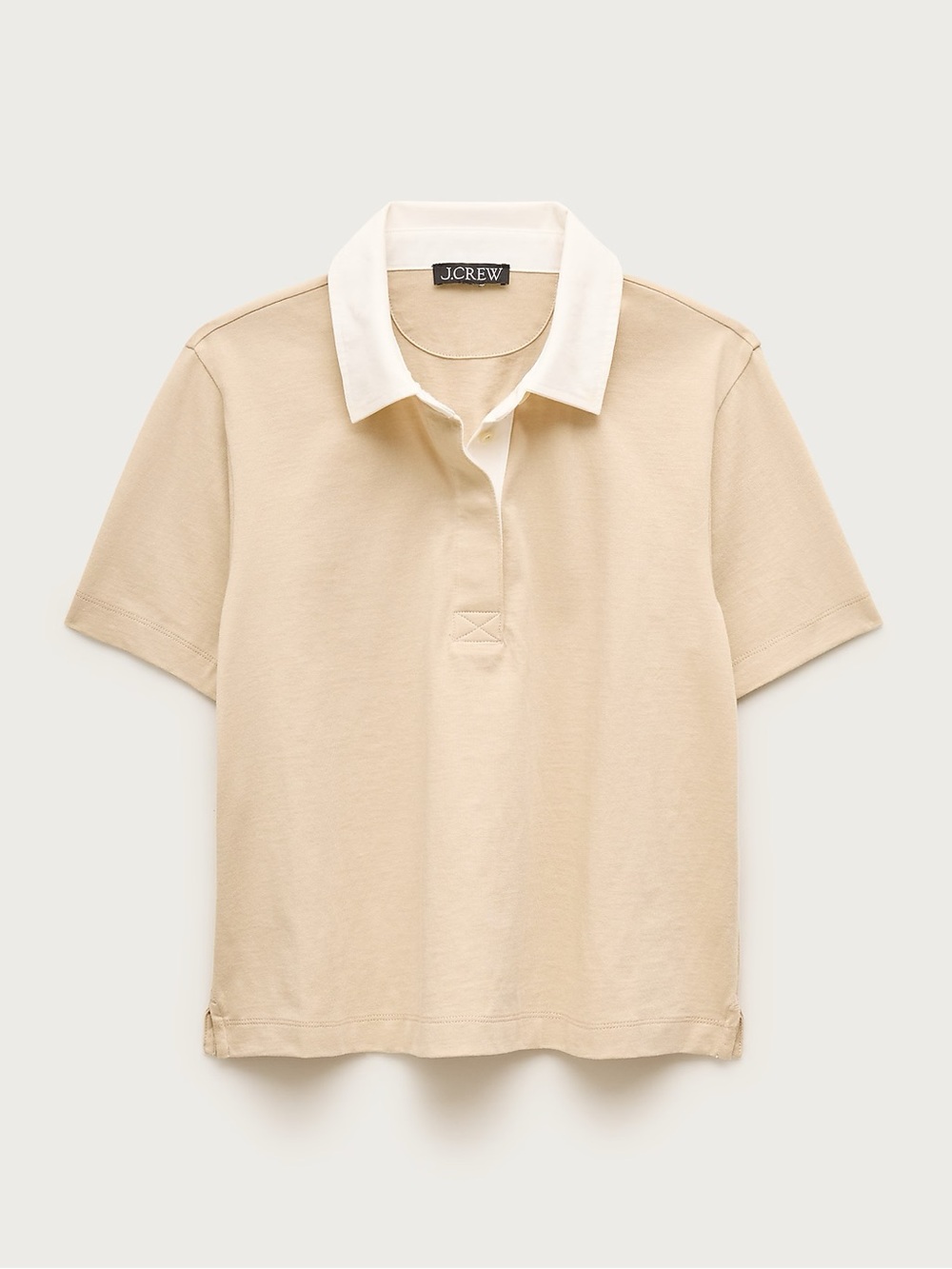 J.Crew Boyfriend jersey short-sleeve polo shirt